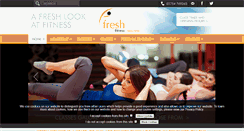 Desktop Screenshot of freshfitnessleisure.co.uk